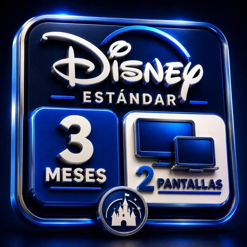DISNEY STANDAR 3 MESES 2 PANTALLAS