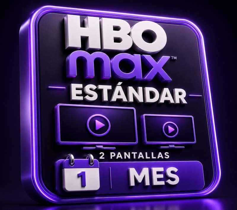 MAX STANDAR 2 PANTALLAS 1 MES