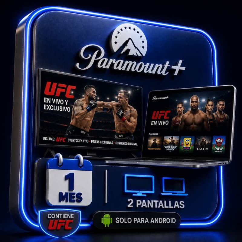 PARAMOUNT PLUS  1 MES